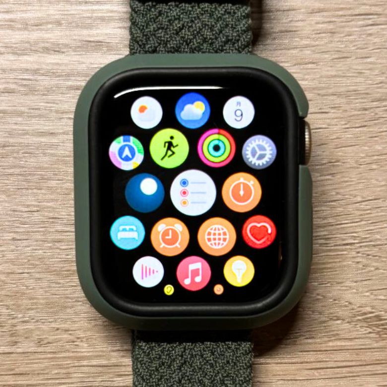 ホーム画面のApple Watch