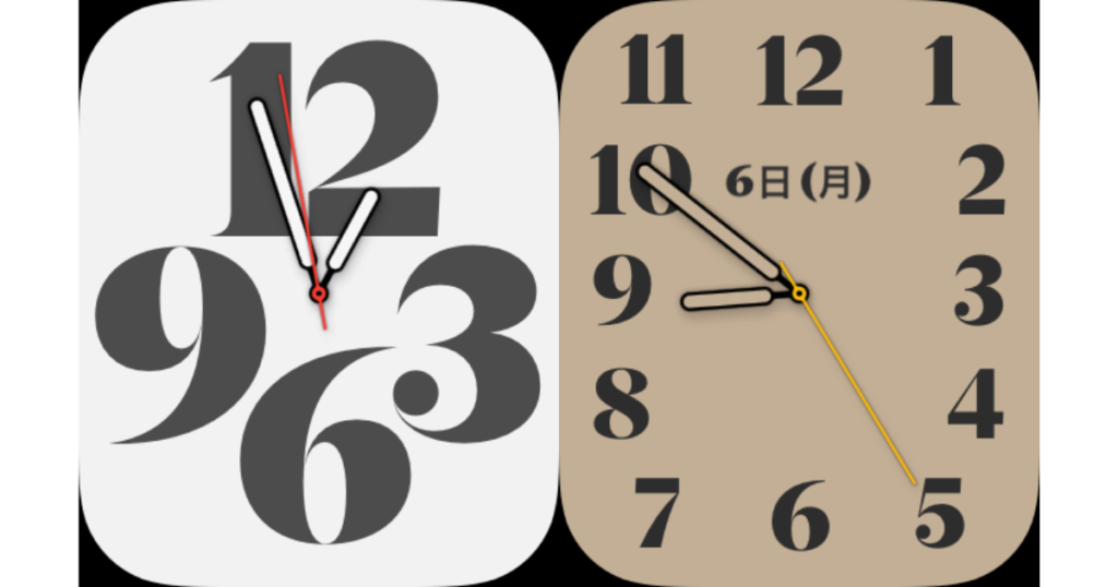 Apple Watchの文字盤