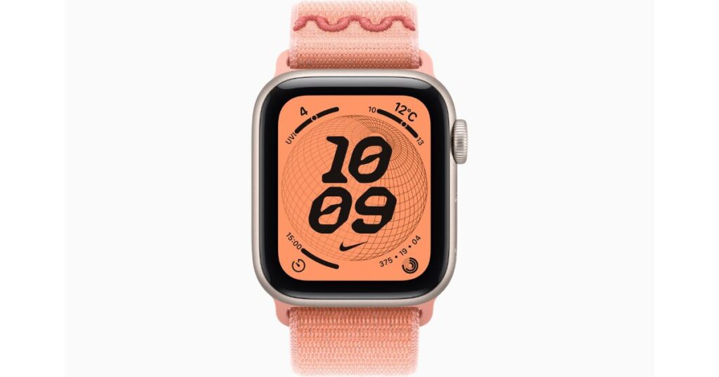 Apple Watch SE3（アルペングローピンクNikeスポーツループ）