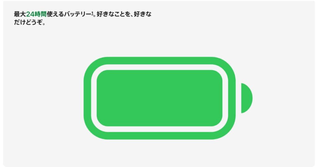 Apple Watch Series 11のバッテリー駆動時間の解説