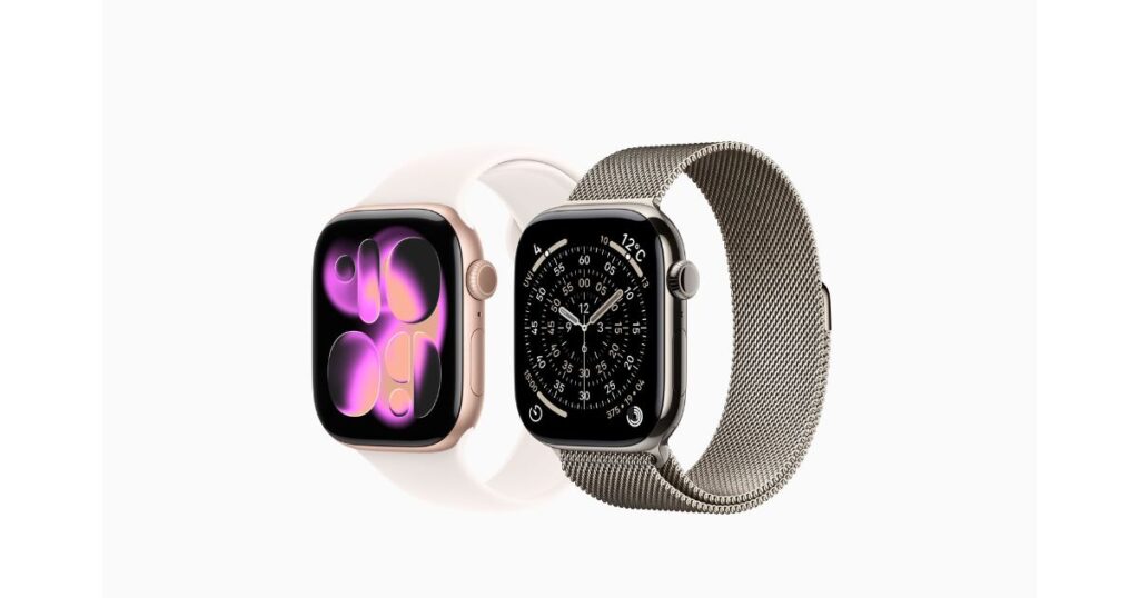 Apple Watch Series 11のアルミニウムケースとチタニウムケース