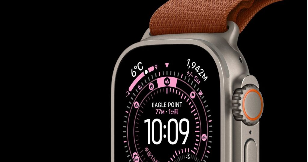 Apple Watch Ultra 3（ナチュラルチタニウムケース）